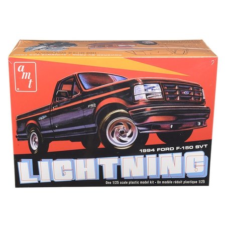 AMT Skill 2 Model Kit 1994 Ford F-150 SVT Lightning Pickup Truck 1 by 25 Scale Model AMT1110M